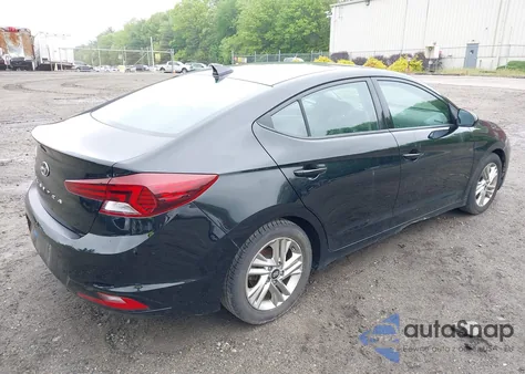 2019 Hyundai Elantra Sel from USA, damaged, VIN 5NPD84LF2KH443953